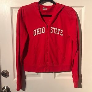 Soffe Ohio State Zip-up Jacket Hoodie